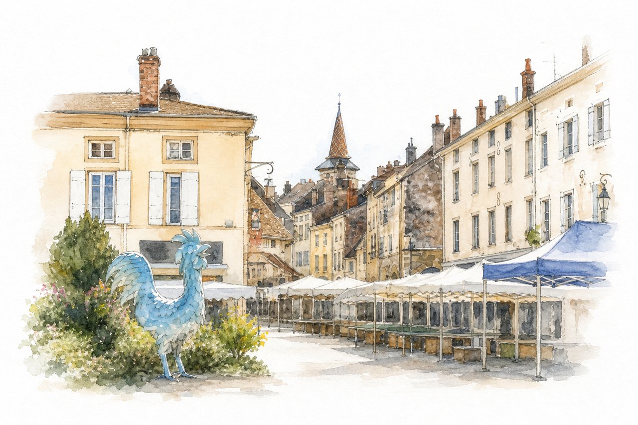 Louhans Market