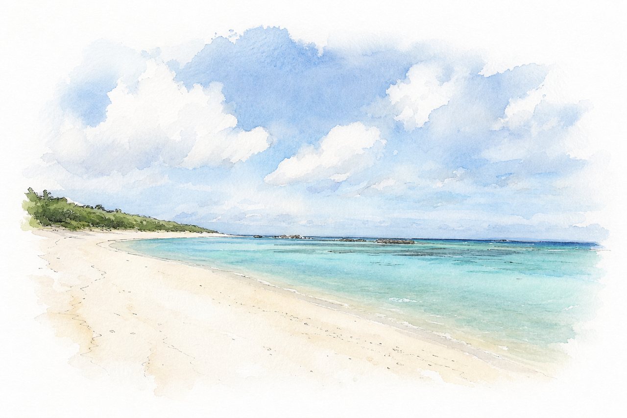 Nishihama Beach
