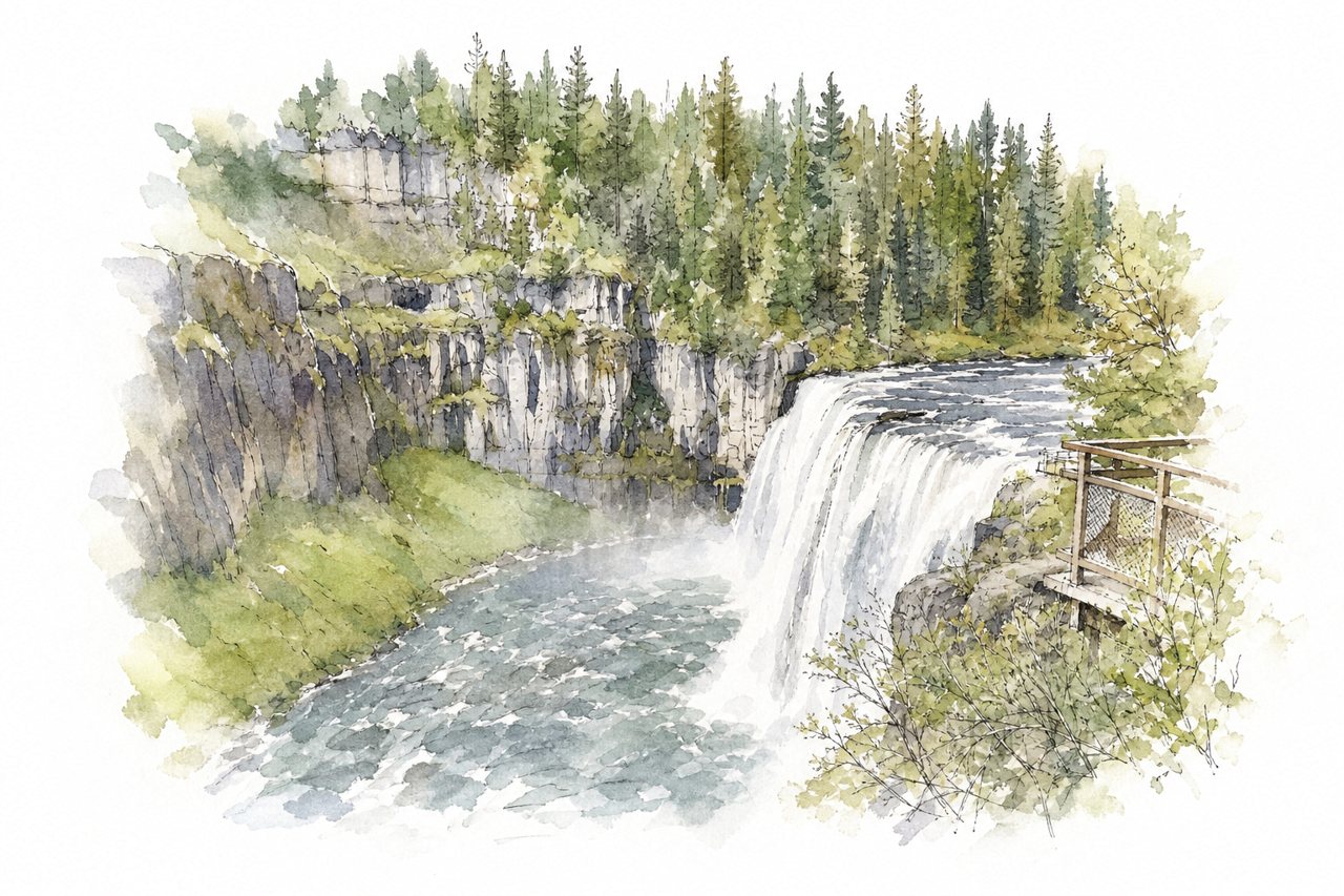 Upper Mesa Falls