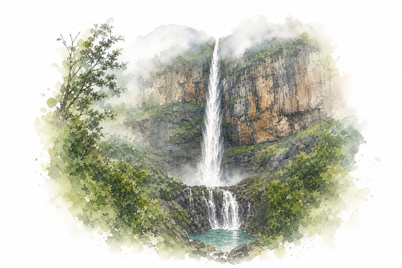 Nanemachi Waterfall