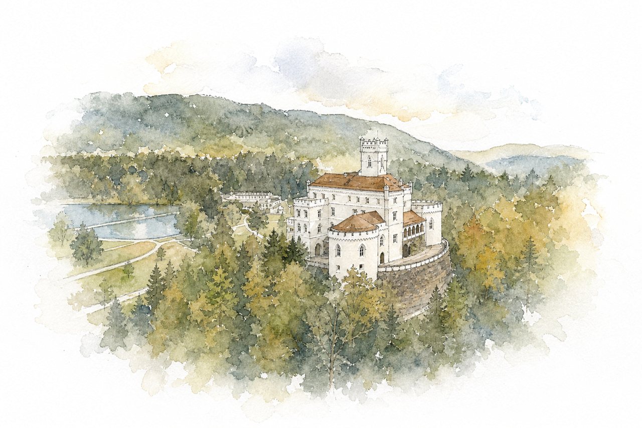 Trakošćan Castle