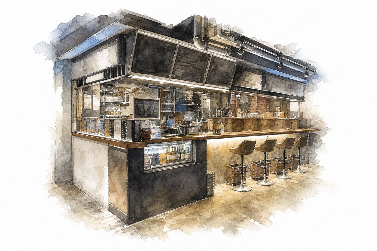 Wagyu Steak & Burger Nick Stock