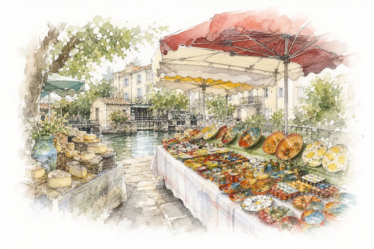 L'Isle-sur-la-Sorgue Market