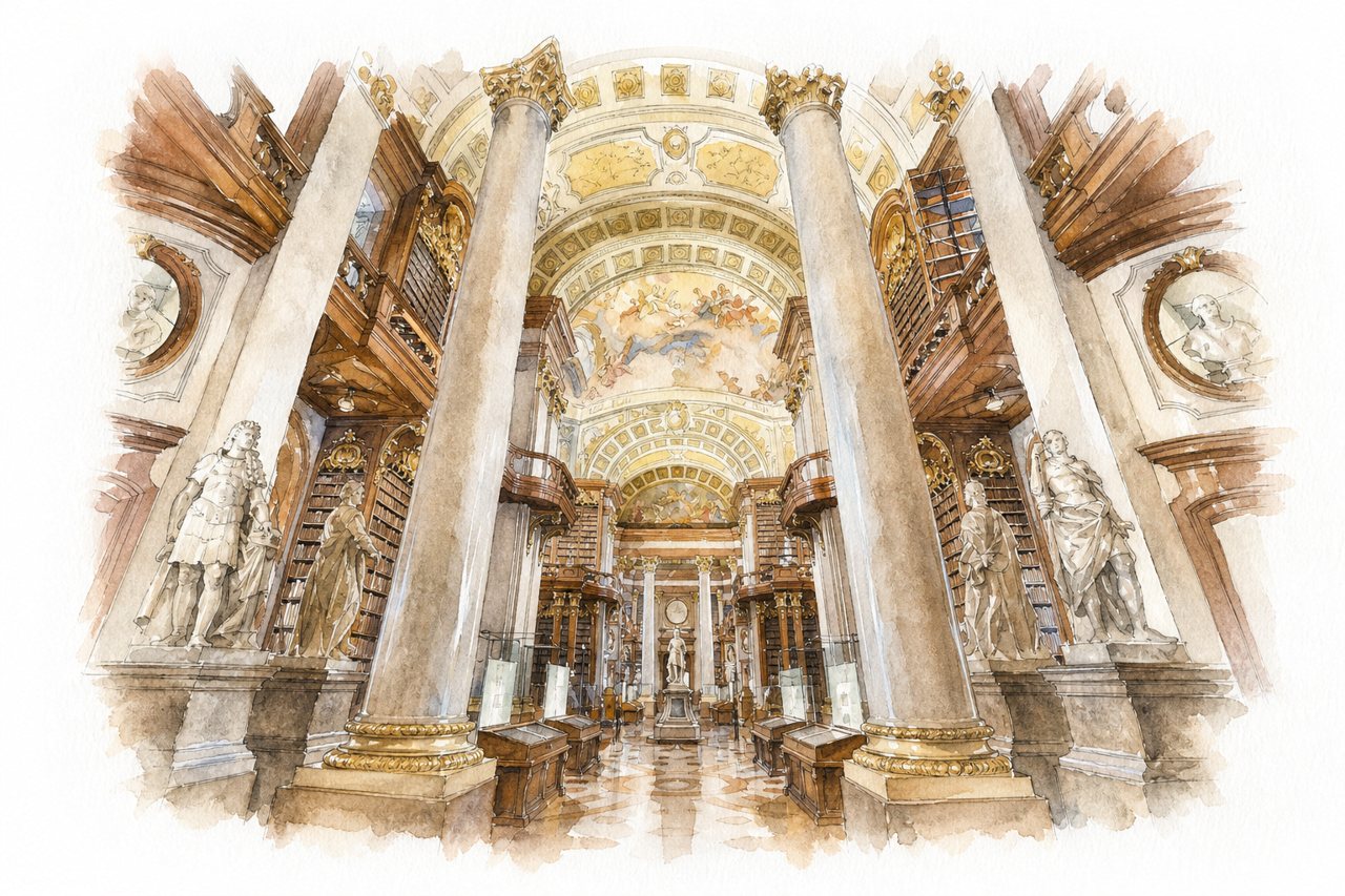State Hall of the Austrian National Library