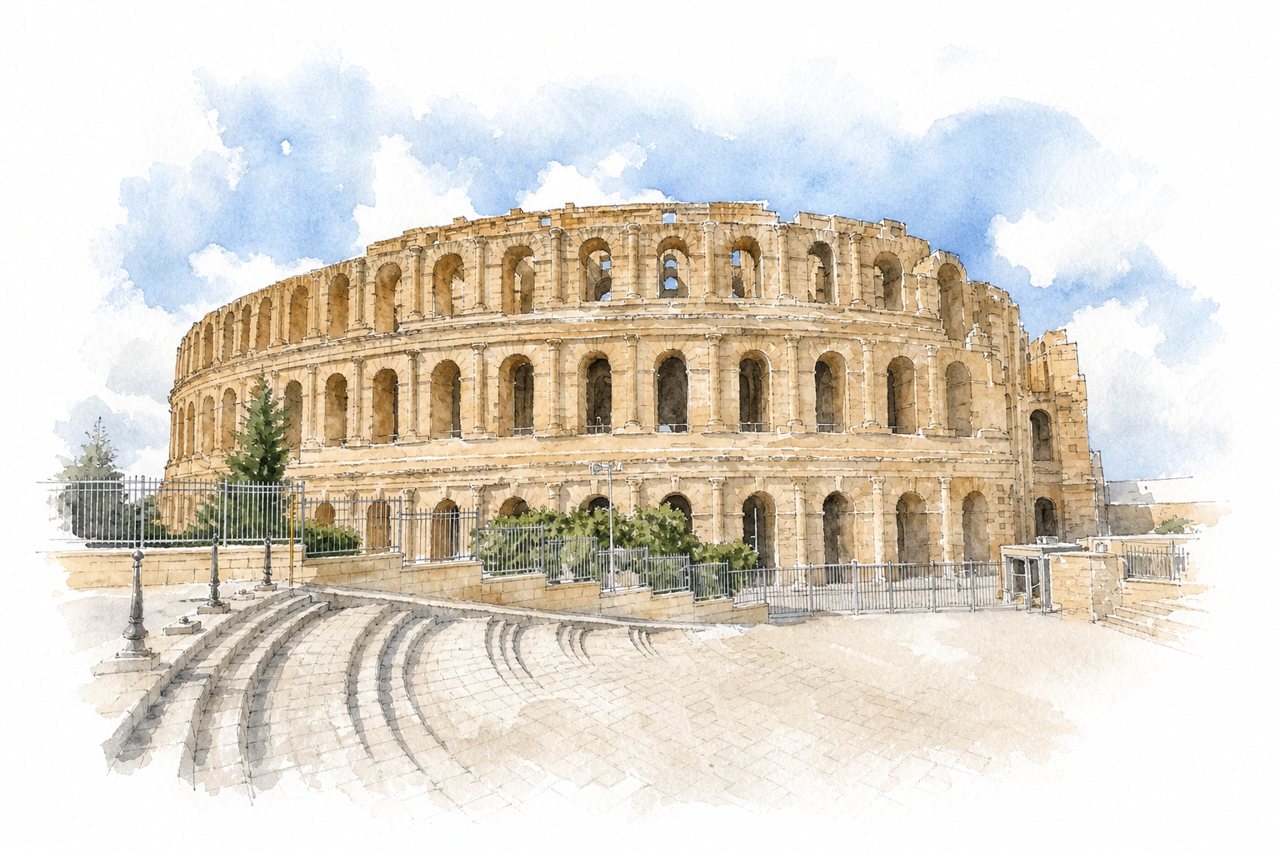 Amphitheatre of El Jem