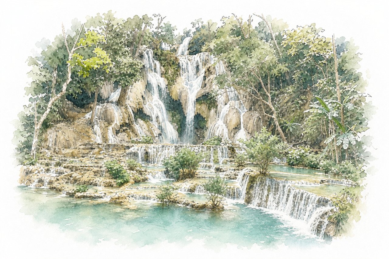 Kuang Si Falls