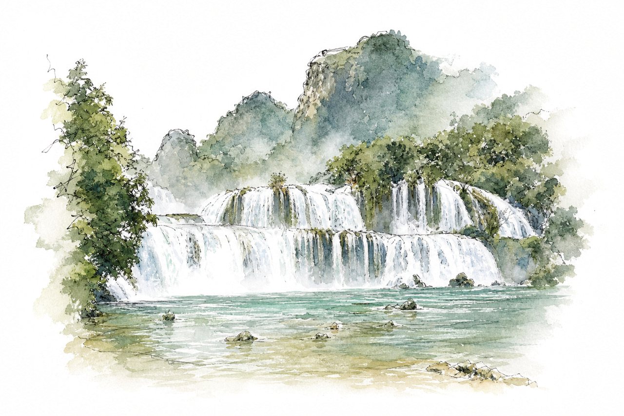 Ban Gioc Waterfall