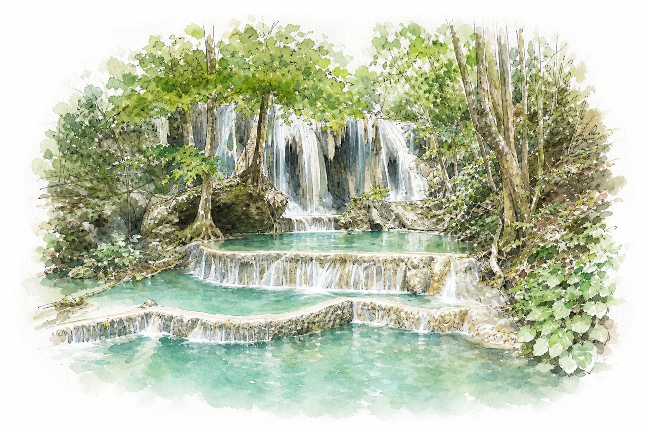 Mata Jitu Waterfall