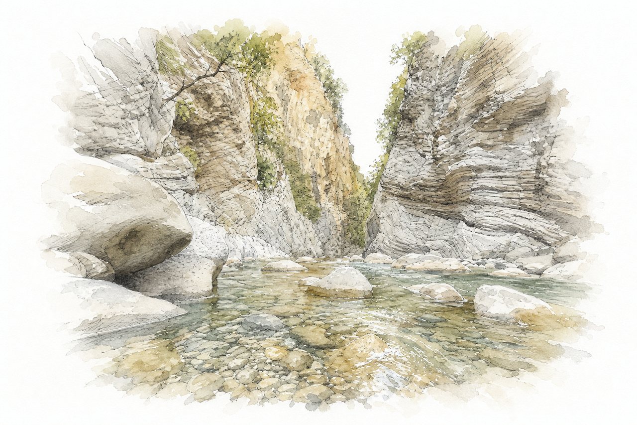 Panta Vrechi Gorge