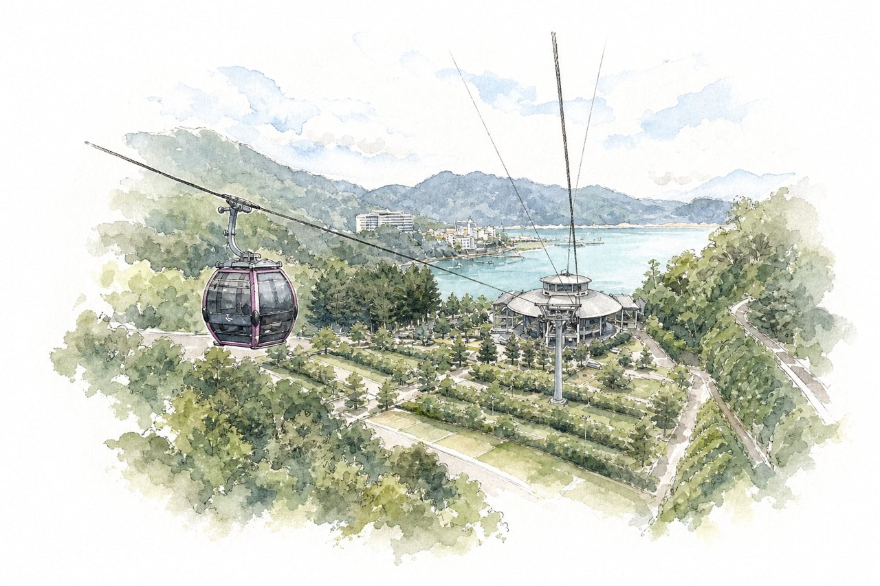 Sun Moon Lake Ropeway