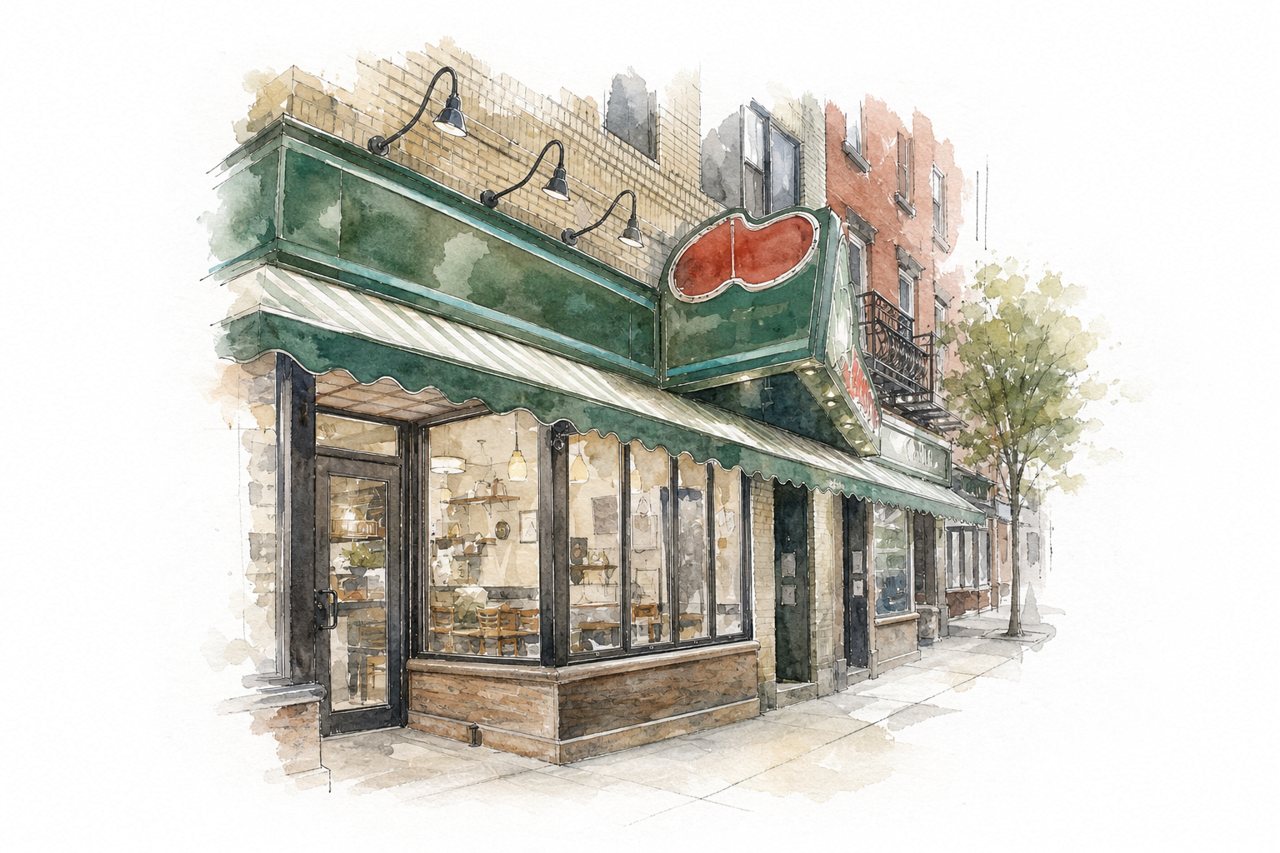 Modern Pastry Shop
