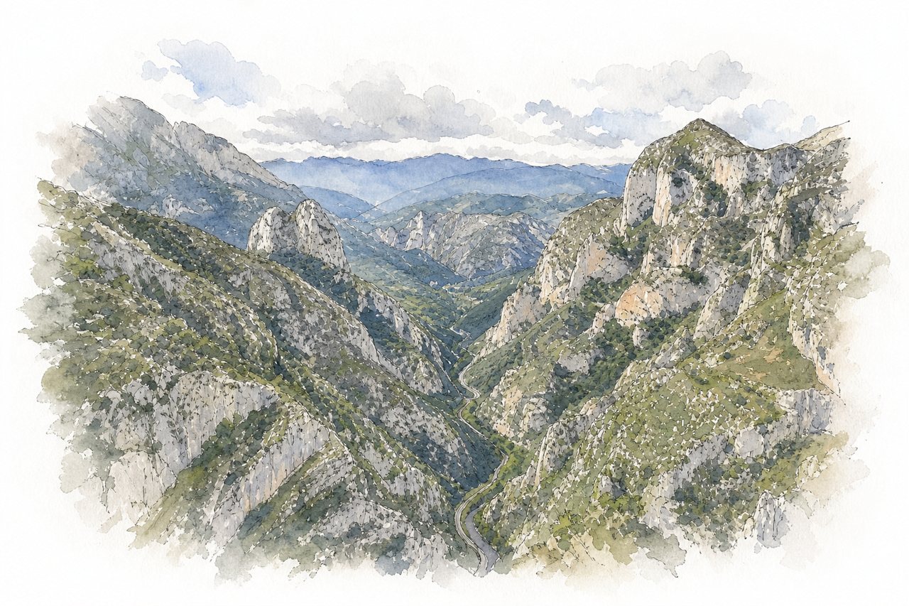 La Hermida Gorge