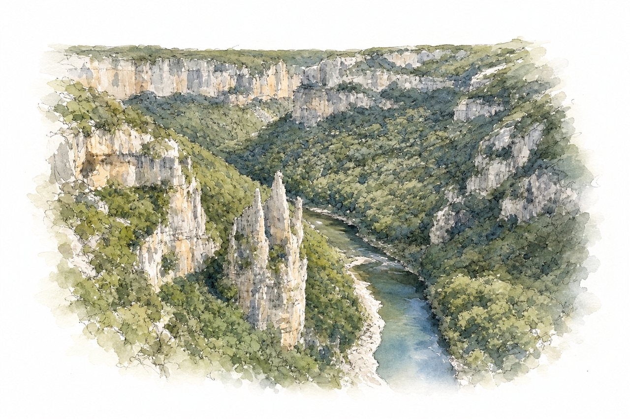 Ardèche Gorges