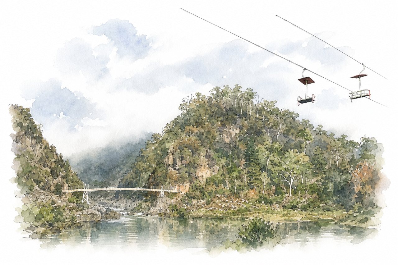 Cataract Gorge Chairlift