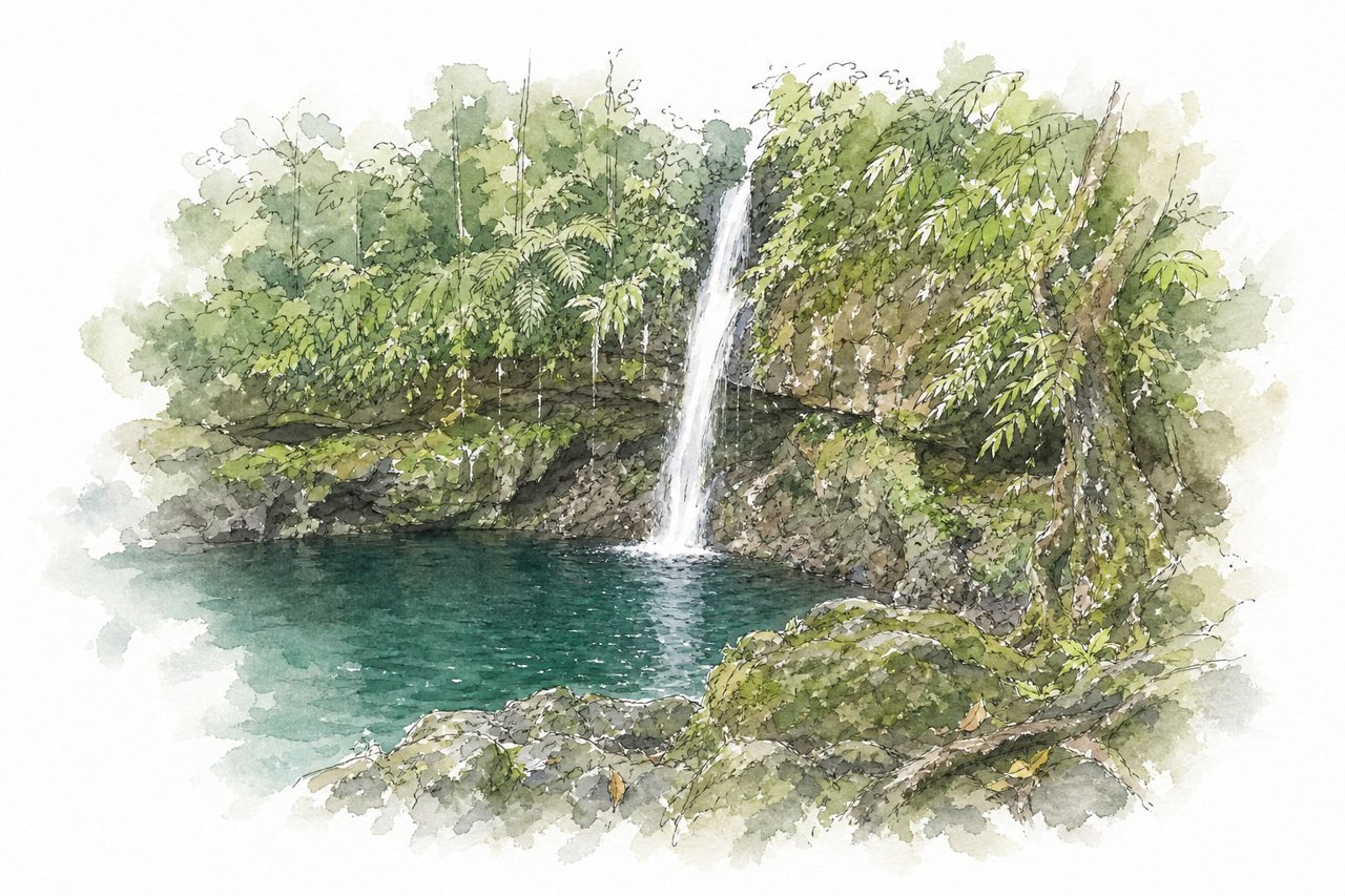Afu Aau Waterfall