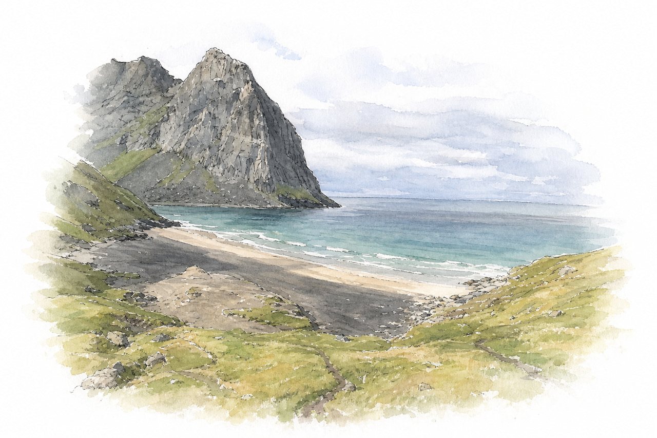 Kvalvika Beach
