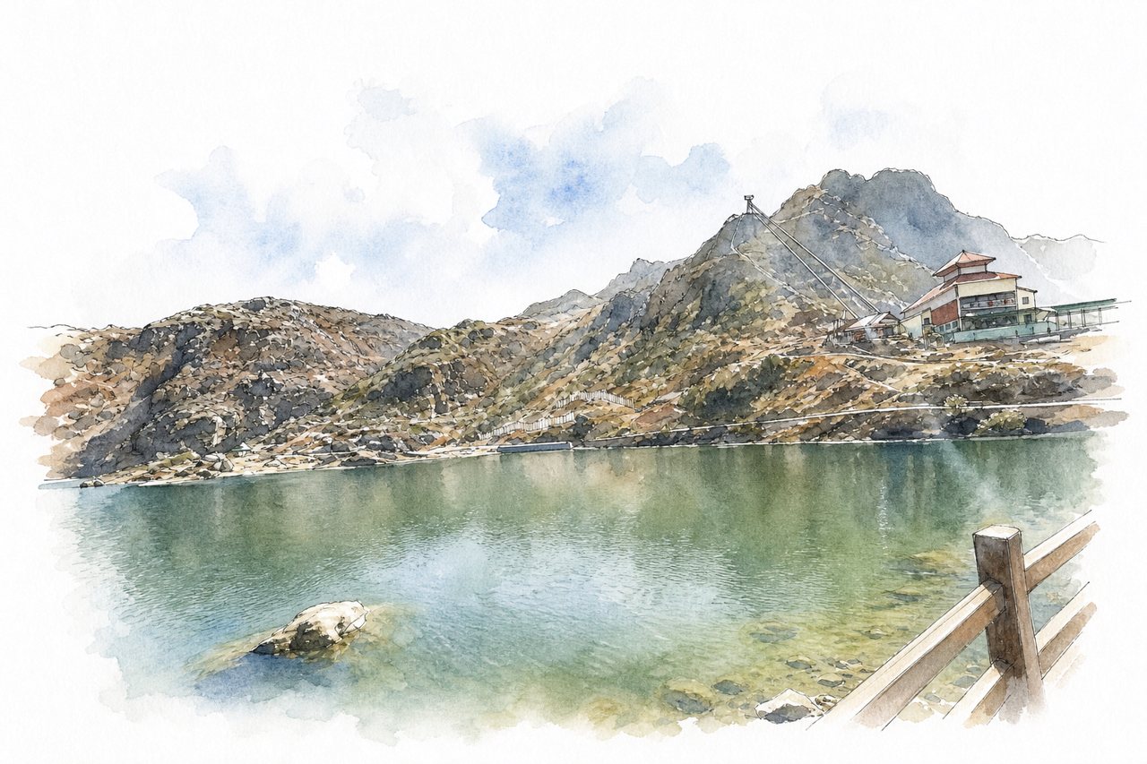 Tsomgo Lake Ropeway