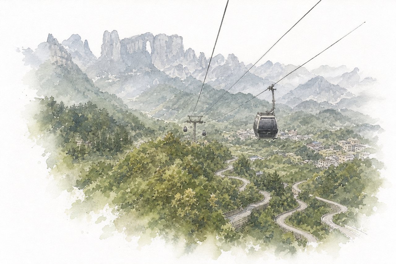 Tianmen Mountain Cableway