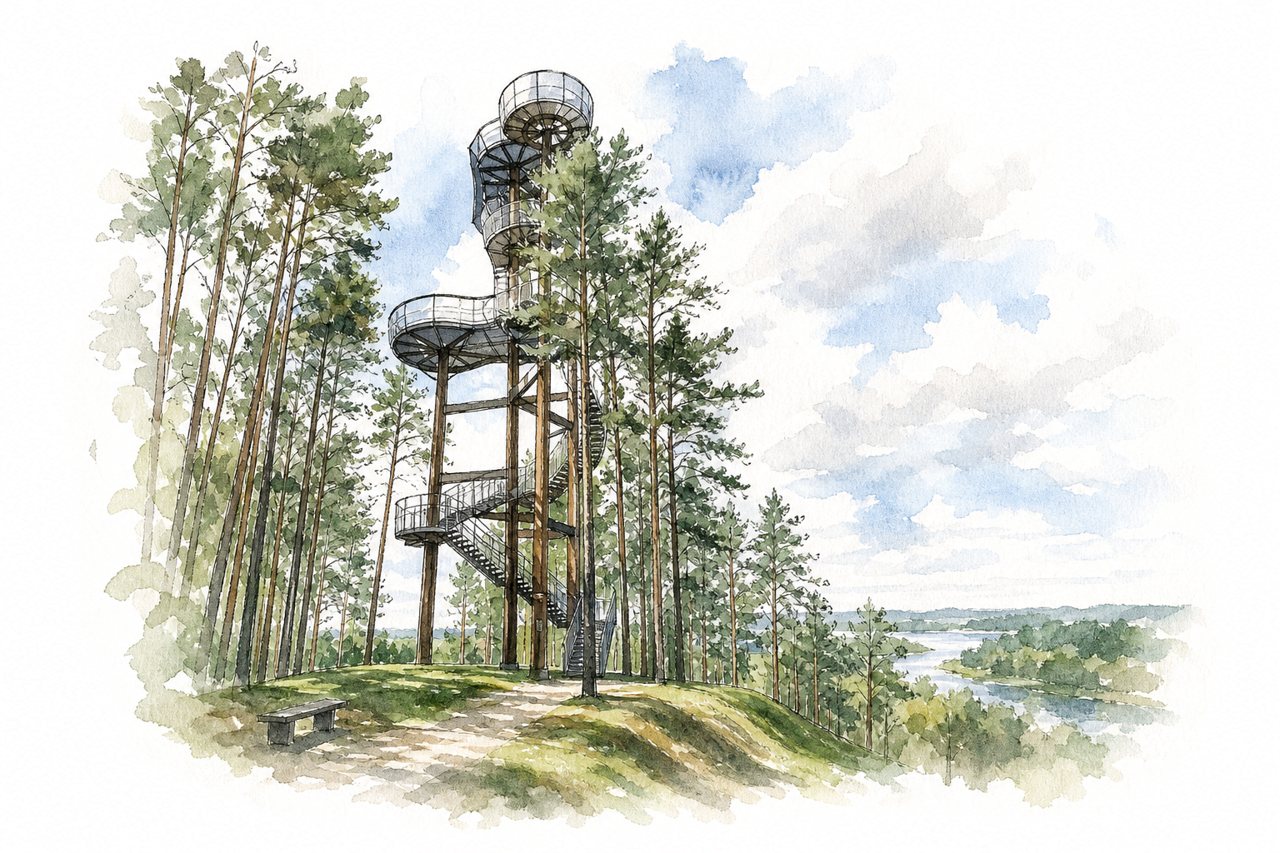 Merkinė Observation Tower