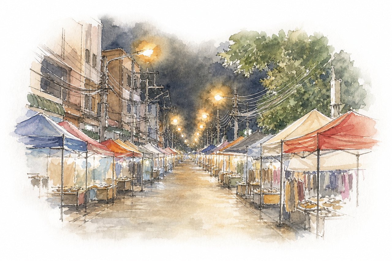 Tha Phae Walking Street