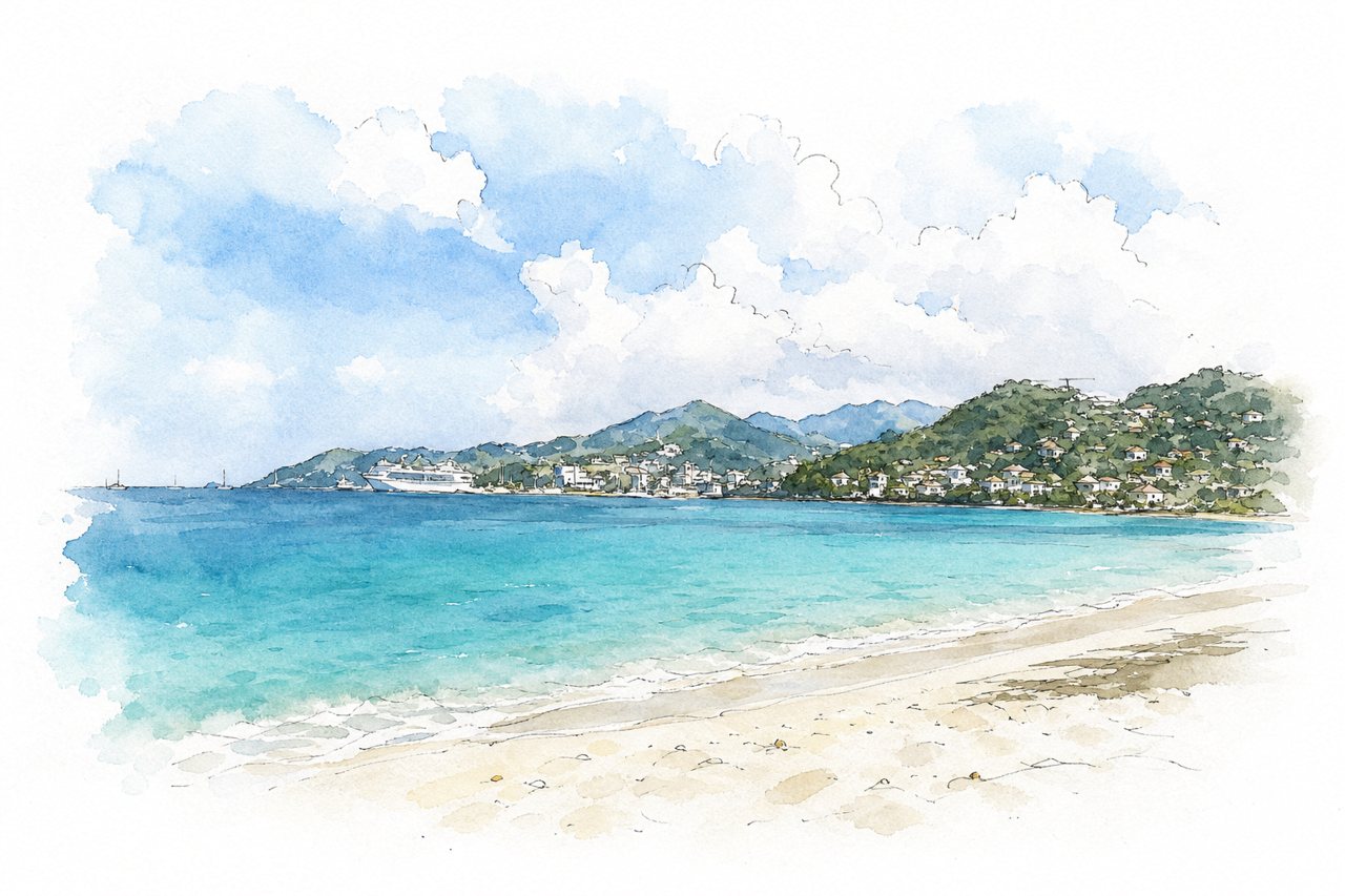 Grand Anse Beach