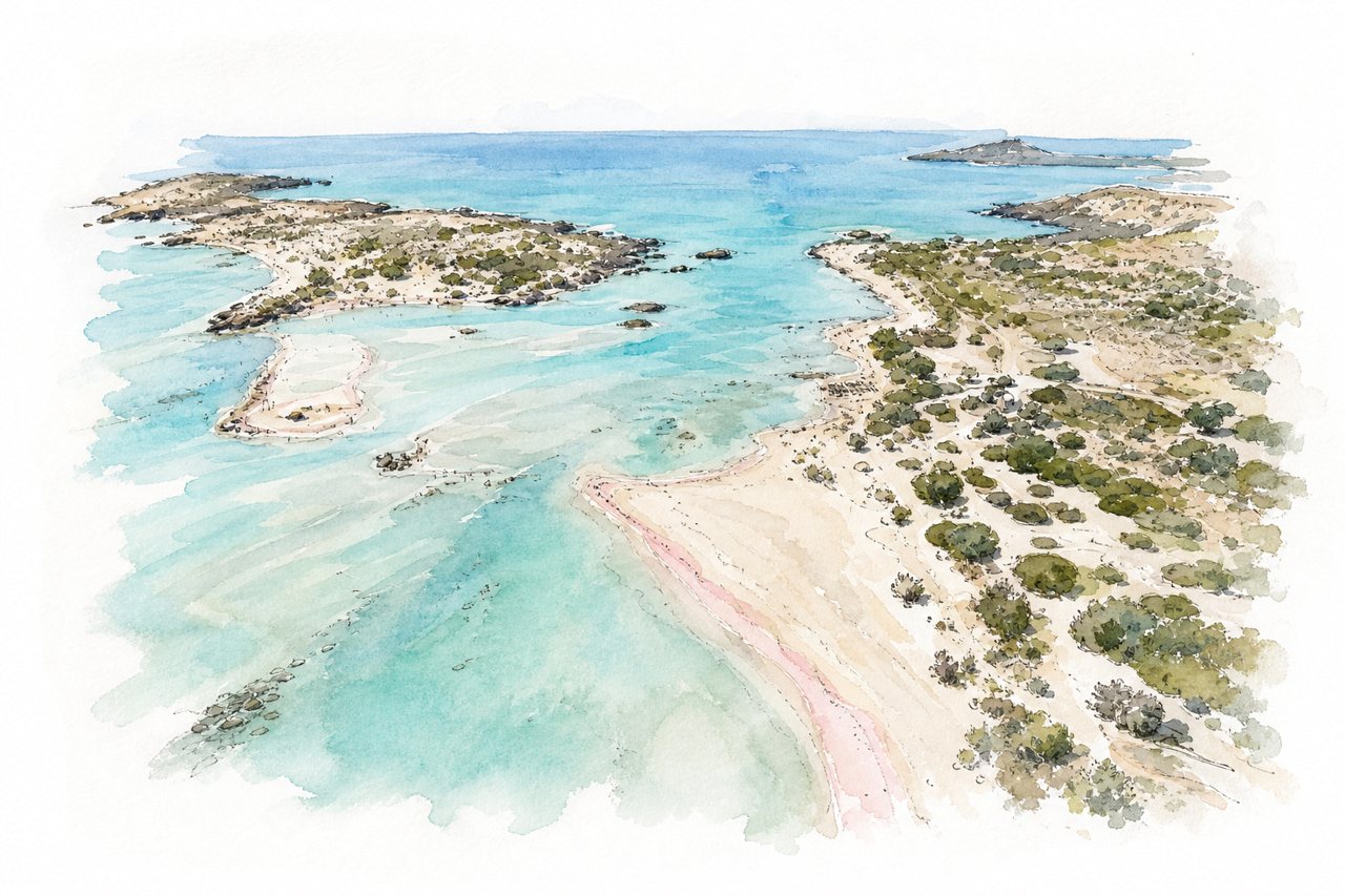 Elafonissi Beach