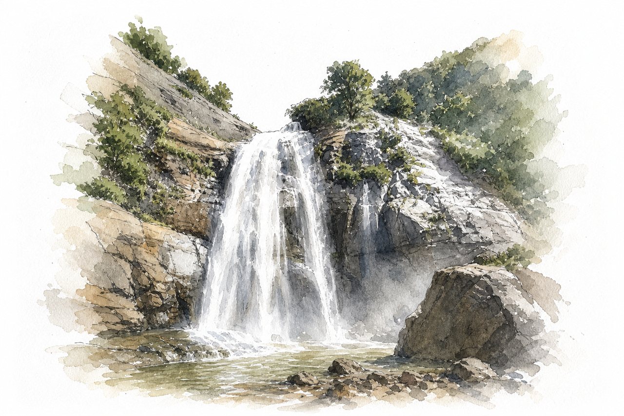 Agaya Gangai Falls