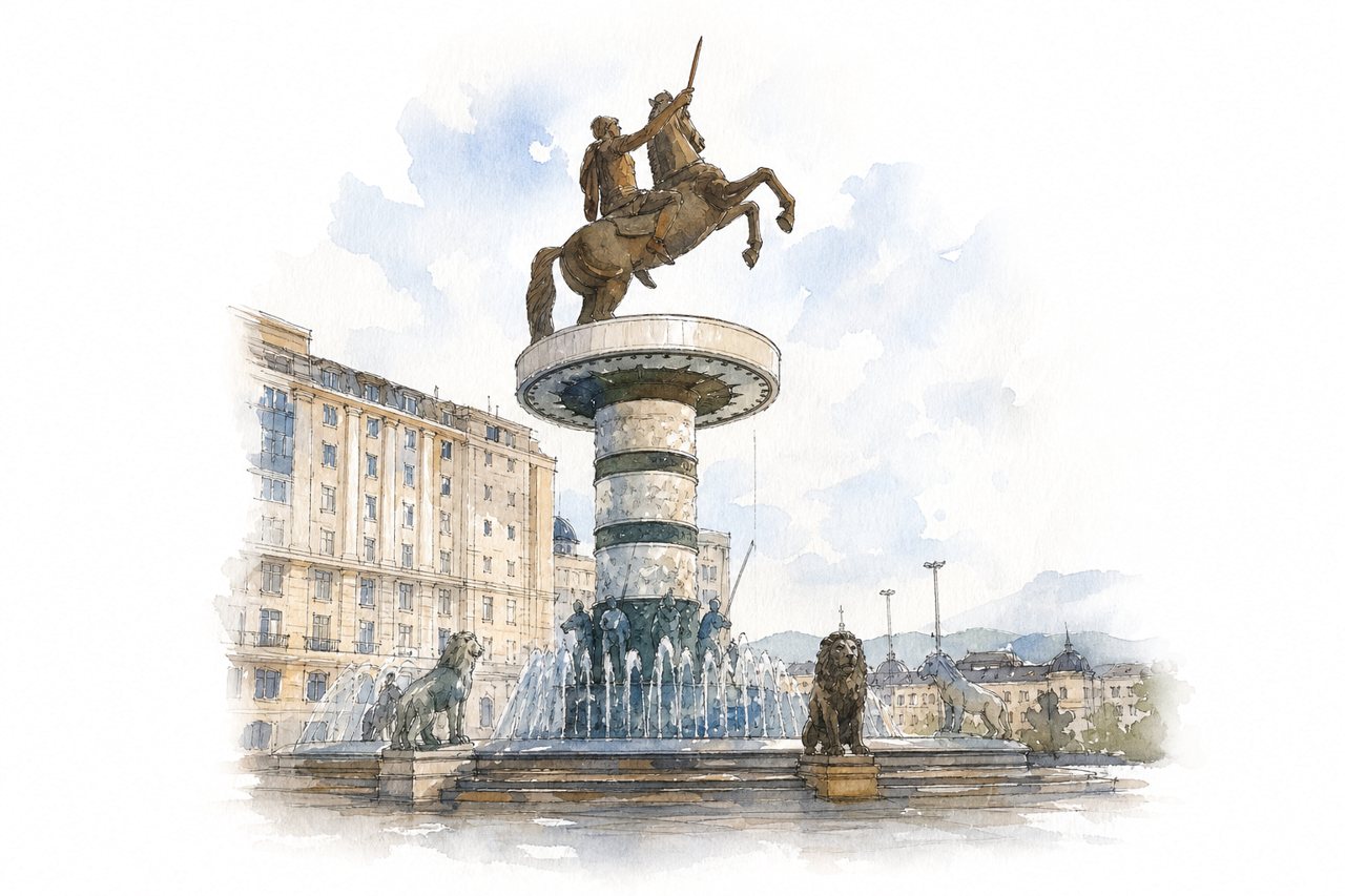 Alexander the Great Statue