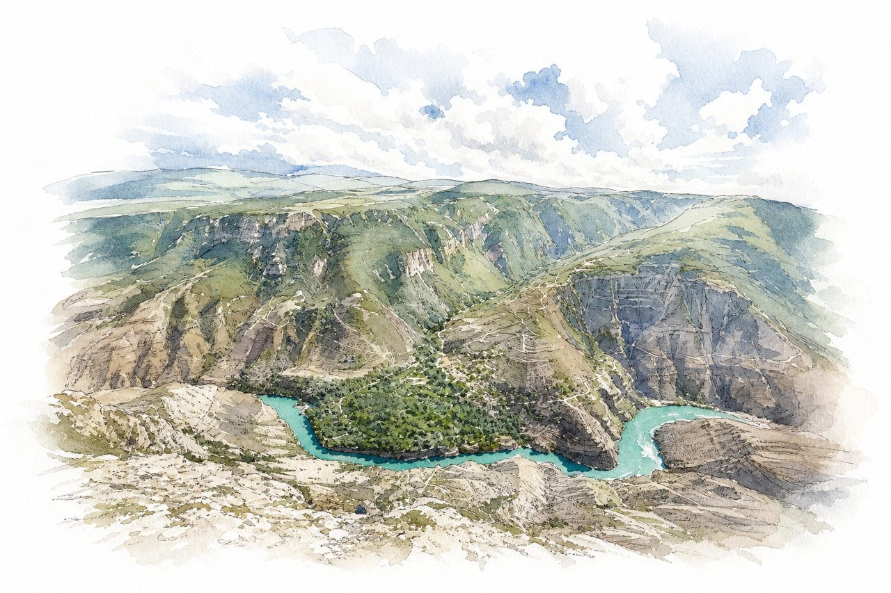 Sulak Canyon
